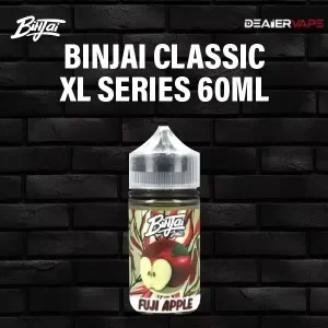 binjai classic xl series 60ml fuji apple