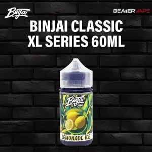binjai classic xl series 60ml lemonade ice