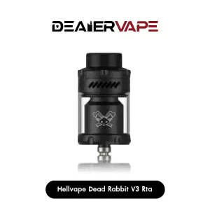 hellvape dead rabbit v3 rta matte full black
