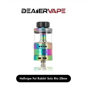 hellvape fat rabbit solo rta rainbow