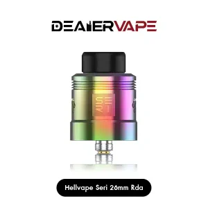 hellvape seri 26mm rda rainbow