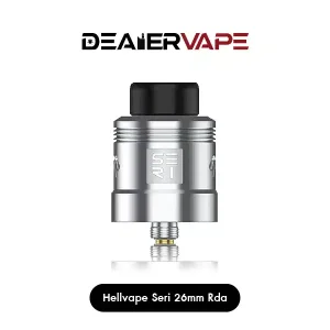 hellvape seri 26mm rda silver