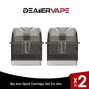 ijoy aria opod cartridge 3ml 0.6 ohm 2pcs pack