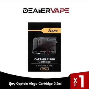 ijoy captain airgo cartridge 5.5ml 1pcs pack.