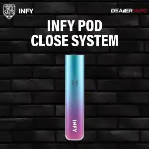 infy pod close system blue violet