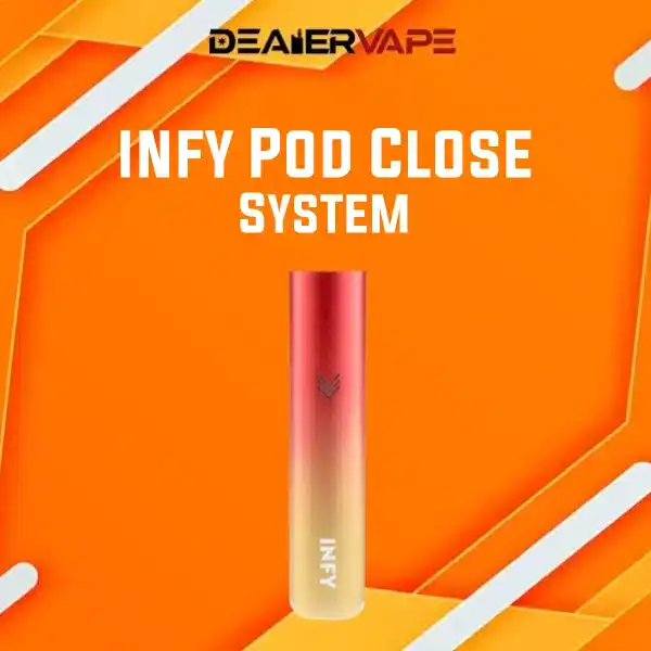 พอต infy pod close system เหลืองเปลวไฟเจิดจ้า สะท้อนความเร่าร้อน