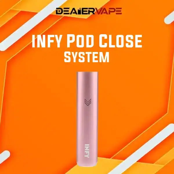 พอต infy pod close system ชมพูอ่อนหวาน นุ่มนวลดั่งสายไหม