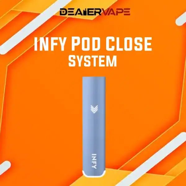 พอต infy pod close system น้ำเงินเยือกเย็น ดั่งหิมะในฤดูหนาว