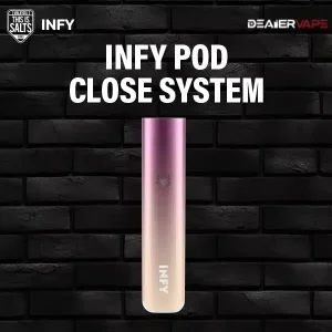 infy pod close system ivory pink