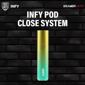 infy pod close system lime green