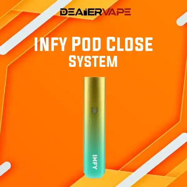 พอต infy pod close system เขียวมะนาวสดใส เต็มไปด้วยพลังงาน