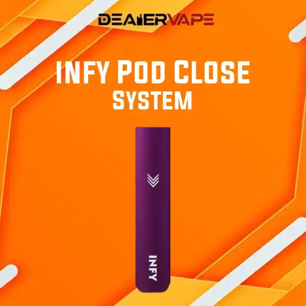 พอต infy pod close system ม่วงเข้มลึกลับ ดั่งเสน่ห์ของค่ำคืน