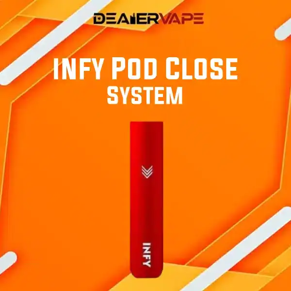 พอต infy pod close system แดงเข้มลึก แฝงความเร้าใจและน่าหลงใหล