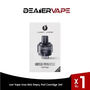 lost vape ursa mini empty pod cartridge 3ml 1pcs pack