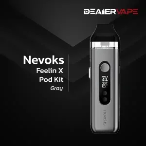 nevoks feelin x pod kit gray
