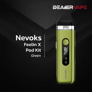 nevoks feelin x pod kit green