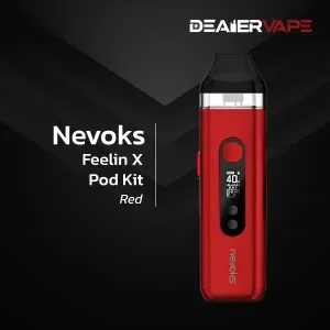 nevoks feelin x pod kit red