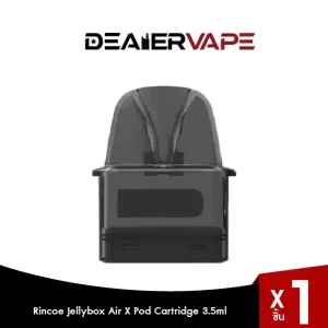 rincoe jellybox air x pod cartridge 3.5ml 1pcs pack.