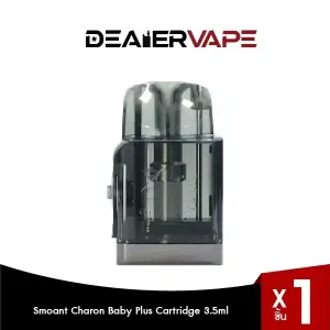 smoant charon baby plus cartridge 3.5ml 1pcs pack.