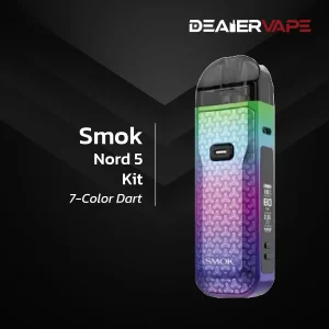 smok nord 5 kit 7 color dart