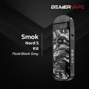 smok nord 5 kit fkuid black grey