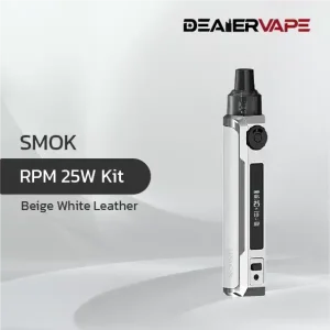 smok rpm 25w kit beige white leather
