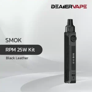 smok rpm 25w kit black leather