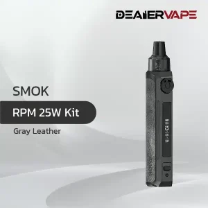 smok rpm 25w kit gray leather