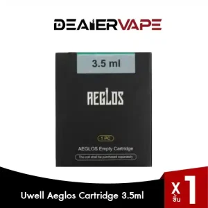 uwell aeglos cartridge 3.5ml 1pcs pack.