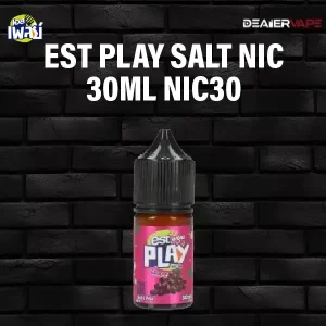 est play salt nic 30ml grape