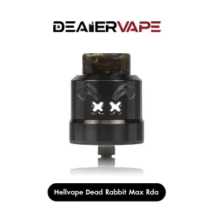 hellvape dead rabbit max rda gunmetal