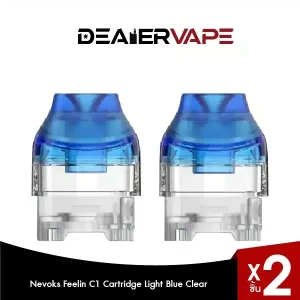 nevoks feelin c1 cartridge 2.8 ml blue clear 2pcs pack
