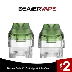 nevoks feelin c1 cartridge 2.8 ml matcha clear 2pcs pack