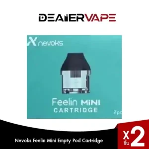 nevoks feelin mini empty pod cartridge 2pcs packk