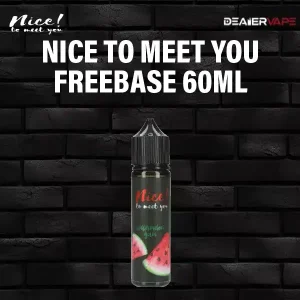 nice to meet you freebase 60ml watermelon