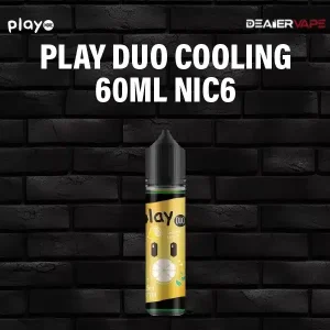 play duo cooling 60ml nic6 lemon
