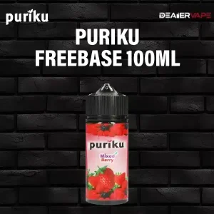 puriku freebase 100 ml mixed berry
