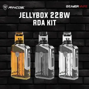 rincoe jellybox 228w rda kit