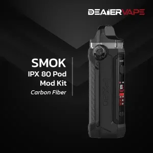 smok ipx 80 pod mod kit carbon fiber