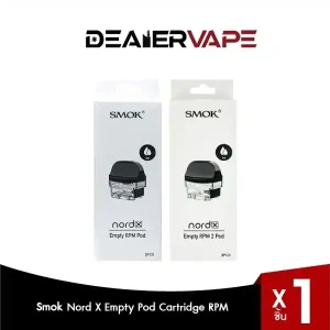 smok nord x empty pod cartridge rpm 6ml 1pcs pack package