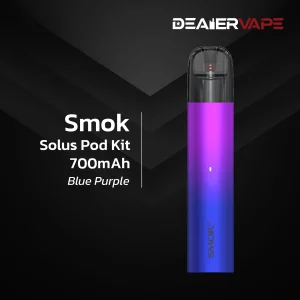 smok solus pod kit 700mah blue purple