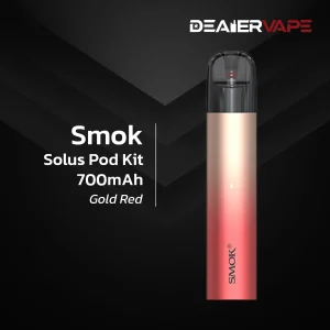 smok solus pod kit 700mah gold red