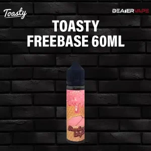 toasty freebase 60ml strawberry wafer