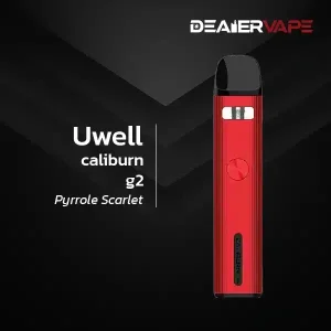 uwell caliburn g2 pyrrole scarlet