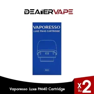 vaporesso luxe pm40 cartridge 4ml 2pcs packk