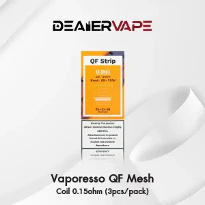 vaporesso qf mesh coil 0.15ohm (3pcs_pack)