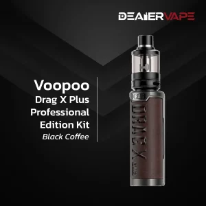 voopoo drag x plus professional edition kit black coffee