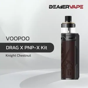 voopoo drag x pnp x kit knight chestnut