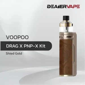 voopoo drag x pnp x kit shied gold