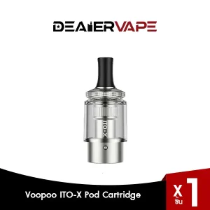 voopoo ito-x pod cartridge silver